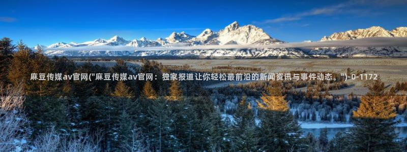 麻豆传媒官网花絮：麻豆传媒av官网(\