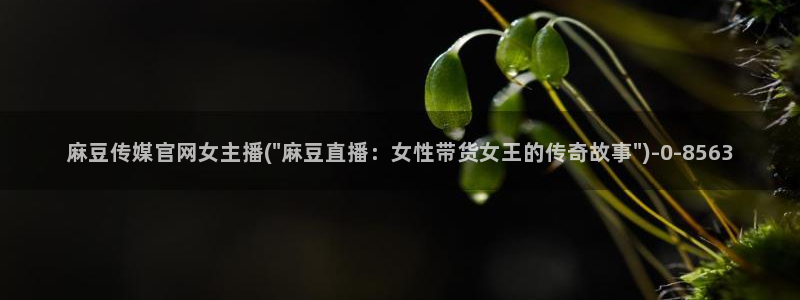 麻豆传媒官网app会员：麻豆传媒官网女主播(\