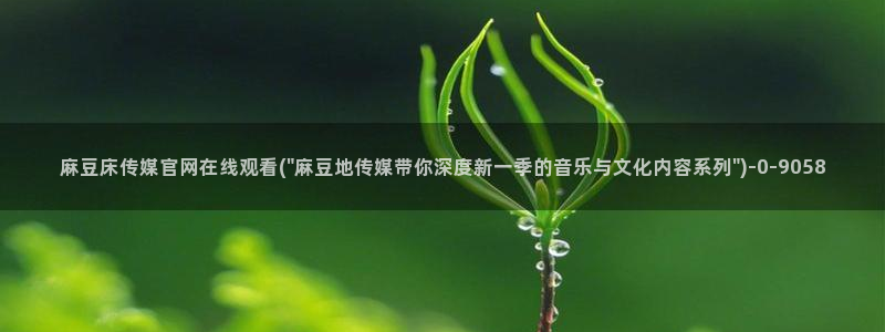 麻豆传媒手机官网：麻豆床传媒官网在线观看(\